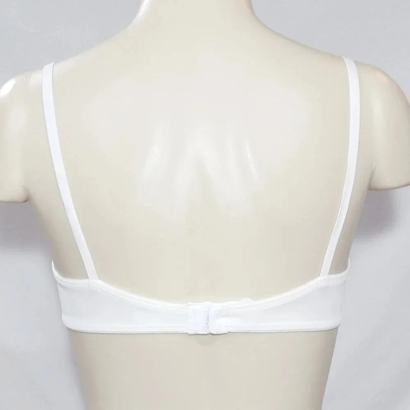 34D Maidenform 7959 One Fabulous Fit Demi UW Bra White NWT - Picture 3 of 3